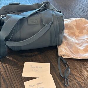 Dagne Dover Slate Landon Carryall Tote Bag SMALL